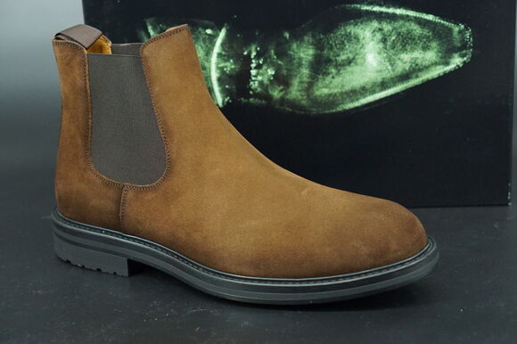 Magnanni Bonn Chelsea Mid Brown Men\'s Ankle Boot Size 12 New $399 main image 10